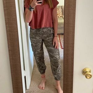 American Eagle Camo Joggers